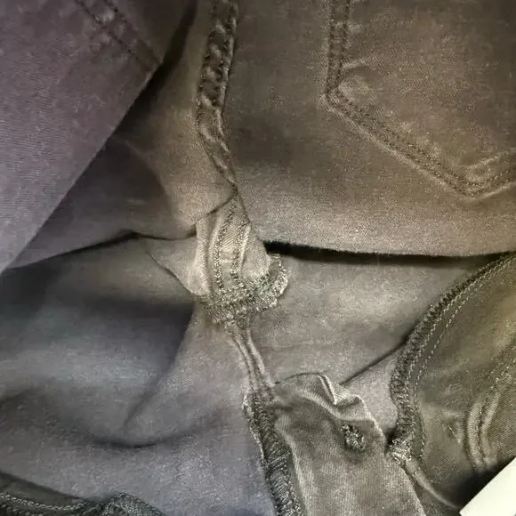 Good American Jeans Women's 4/27 Black Good Legs Skinny Preppy Normcore - Picture 6 of 12